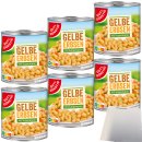 Gut&Günstig Gelbe Erbsen mit Suppengrün 6er Pack (6x800g Dose) + usy Block