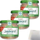 Gut&Günstig Hausmacher Jagdwurst Norddeutscher Art 3er Pack (3x250g Glas) + usy Block