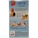 De Beukelaer Decor on Ice Waffelbecher extras Knusprig für Eis Dessert oder Likör 48 Stück (3x60g Packung) + usy Block