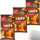 Gut&Günstig Tortilla Chips Hot Chili 3er Pack...