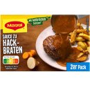 Maggi Soße zu Hackbraten für 2x0,25l 52g MHD...