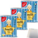 Gut&Günstig Nudeln Fusilli Pasta aus Italien 3er Pack (3x500g Packung) + usy Block