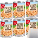 Gut&Günstig Kichererbsen naturell 6er Pack (6x400g Dose) + usy Block