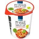 Edeka My Veggie Snackcup Pasta Bolognese 3er Pack (3x60g Becher) + usy Block