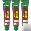 Knorr Soße zu Braten ergibt 3,3 Liter 3er Pack (3x150ml Tube) + usy Block