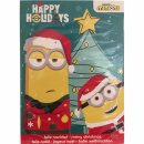 Minions Adventskalender mit Stuart und Kevin Puzzle (65g Packung)