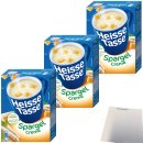 Erasco Heisse Tasse Spargel-Creme 3er Pack (9 Beutel a 13,8g) + usy Block