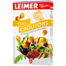 Leimer Croutons Käse für Suppen Salat und zum Knabbern 3er Pack (3x100g Packung) + usy Block