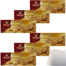 Borggreve Buttertaler Meisterliches Buttergebäck mit Kristallzucker bestreut 6er Pack (6x200g Packung) + usy Block