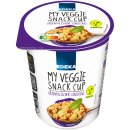 Edeka My Veggie Snackcup Orientalischer Couscous 6er Pack (6x60g Becher) + usy Block