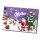 Milka Adventskalender Motiv: Weihnachtsmann und Tannenbaum (200g Packung)
