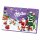 Milka Adventskalender Motiv: Weihnachtsmann und Tannenbaum (200g Packung)