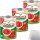 Gut&Günstig Tomaten geschält gehackt mit Tomatensaft 3er Pack (3x400g Dose) + usy Block