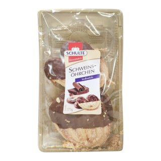 Schulte Schoko Schweinsöhrchen (175g Beutel)