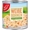 Gut&Günstig Weisse Bohnen mit Suppengrün 6er Pack (6x800g Dose) + usy Block