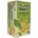 Pickwick Grüner Tee mit Zitrone 100% natural 20x2g MHD 11.23 Restposten Sonderpreis
