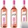 Blanchet JOLIE Rosé de France lieblich mit feiner Süße 11% vol. 3er Pack (3x0,75L Flasche) + usy Block