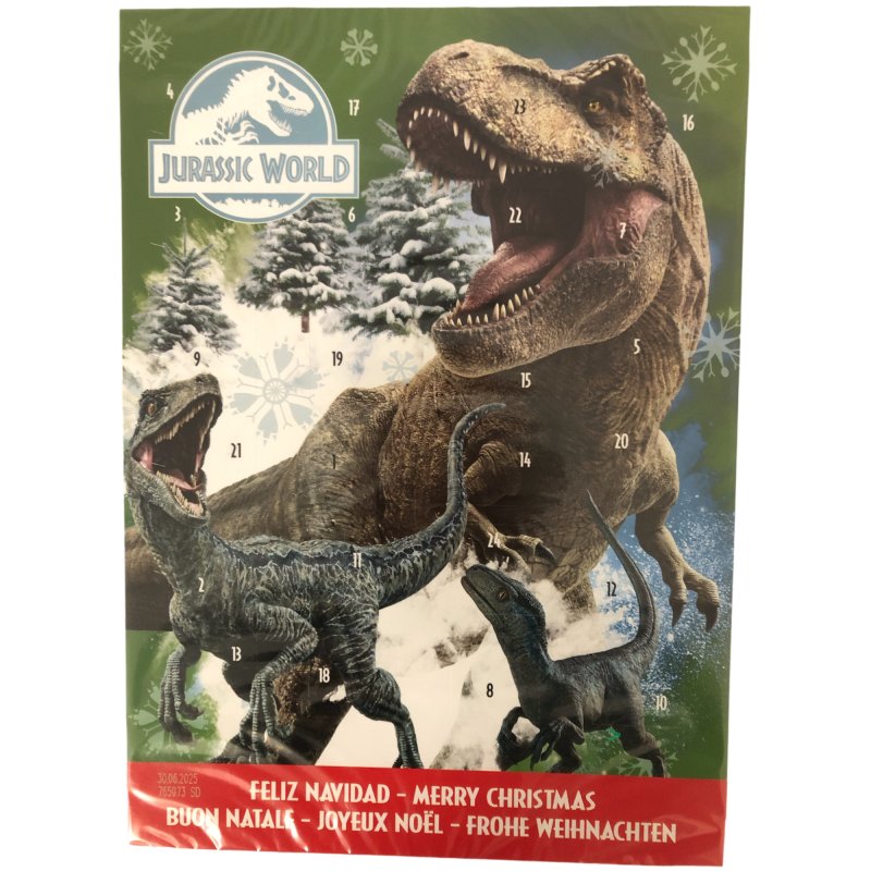 Jurassic World Adventskalender (65g Packung)