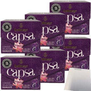 Dallmayr Capsa Lungo Selektion Namaste 60 Kapseln (6x56g Packung) + usy Block