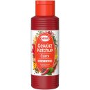 Hela Curry Gewürz Ketchup leicht scharf VPE (12x300ml Flasche) + usy Block