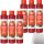 Hela Curry Gewürz Ketchup leicht scharf 6er Pack (6x500ml Flasche) + usy Block