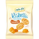 Reis-Fit Risbellis Caramel Fettarme Reis-Cracker mit Karamellgeschmack 3er Pack (3x40g Packung) + usy block