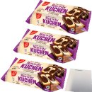 Gut&Günstig Marmorkuchen feiner Rührkuchen mit Kakao in knackiger Schokoladenglasur 3er Pack (3x400g Packung) + usy Block