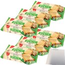 Gut&Günstig Zitronenkuchen feiner Rührkuchen mit Zitrone 6er Pack (6x400g Packung) + usy Block