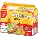 Gut&Günstig Knäckebrot Sesam 3er Pack (3x250g Packung) + usy Block