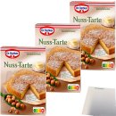 Dr. Oetker Backmischung für Nuss-Tarte 3er Pack...