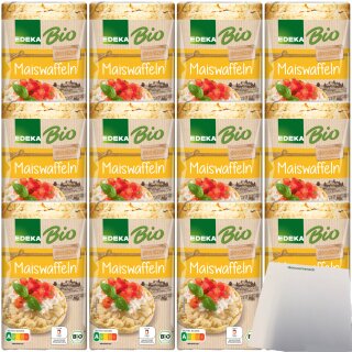 Edeka Bio Maiswaffeln gesalzen mit Meersalz VPE (12x100g Packung) + usy Block