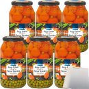 Edeka Junge Erbsen mit Pariser Karotten 6er Pack (6x660g...
