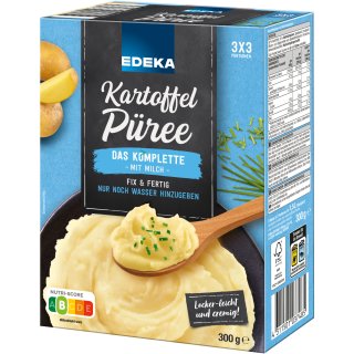 Edeka Kartoffelpüree komplett mit Milch (300g Packung)