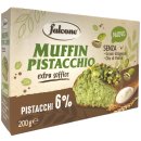 Falcone Pistazien Muffin extra Soft 3er Pack (3x200g Packung) + usy Block