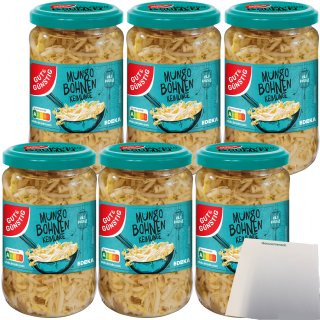 Gut&Günstig Mungbohnenkeimlinge 6er Pack (6x330g Glas) + usy Block