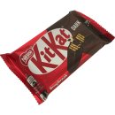 Nestle Kit Kat Dark Waffelriegel mit dunkler Schokolade 3er Pack (3x41,5g Packung) + usy Block