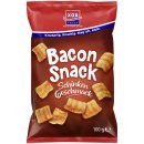 XOX Bacon Snack leckere Weizensnacks mit Schinkengeschmack 3er Pack (3x100g Packung) + usy Block