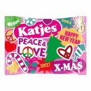 Katjes Peace & Love Vegan Neujahr Edition 2024 3er Pack (3x175g Packung) + usy Block