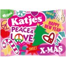 Katjes Peace & Love Vegan Neujahr Edition 2024 6er Pack (6x175g Packung) + usy Block