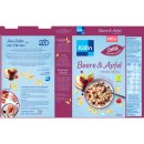 Kölln Müsli Beere-Apfel-Hafer ohne Zuckerzusatz 6er Pack (6x400g Packung) + usy Block