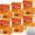 Gut&Günstig Honey Nut Flakes super knusprig 6er Pack (6x750g Packung) + usy Block
