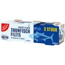 Gut&Günstig Thunfischfilets in eigenem Saft (3x80g Dose)