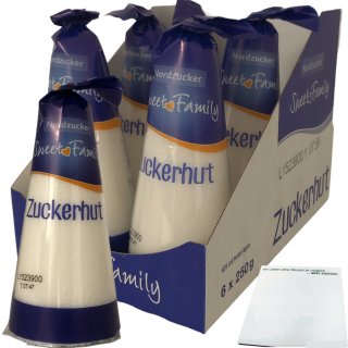 Zuckerhut Sweet Family Nordzucker VPE (6x250g) + usy Block
