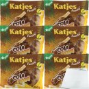 Katjes Family Cola Playa Fruchtgummi Cola-Fläschchen 6er Pack (6x250g Packung) + usy Block