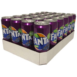 Fanta Cassis 24x0,33l Cans NL/FR