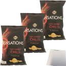 Lays Sensations Thai Sweet Chilli Chips 3er Pack (3x150g Beutel) + usy Block