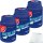 Gut&Günstig Kaugummi Euka-Menthol Zuckerfrei mit Menthol und Eukalyptusgeschmack 3er Pack (3x50 Stk. Dose) + usy Block