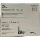 Mölnlycke Mepilex Border Flex Lite selbsthaftender Schaumverband Wundpflaster 7,5x7,5 cm (5 Stück Packung)