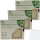 Mölnlycke Mepilex Border Flex Lite selbsthaftender Schaumverband Wundpflaster 7,5x7,5 cm 3er Pack (3x5 Stück Packung) + usy Block