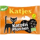 Katjes Katzen-Pfötchen Lakritz Katzenpfötchen vegan 3er Pack (3x175g Beutel) + usy Block